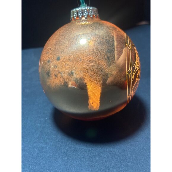 LuminEtch VTG 1993 Nativity Ornament Gold Glass 766/10000 Holiday - Picture 4 of 7